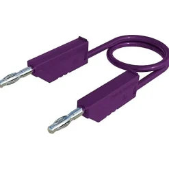 Hirschmann Test & Measurement MLN 25/2,5 VI cordon de mesure 0,25 m violet bananes 4 mm^Stahlmann Clearance
