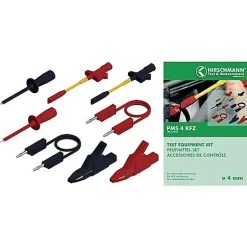 PMS 4 KFZ Set de cordons de mesure silicone 1,5 m - 4 mm^Hirschmann Test & Measurement Online