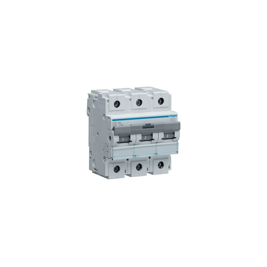 Hmc380 - Disjoncteur 80a - 3p - 15ka C - Courbe C - à Vis - 4,5 Modules - Hmc^Hager Online
