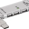 Hub USB 2.0 Hi Speed à 4 Ports-Goobay