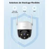 caméra surveillance wifi extérieure 360 connectée 1080p avec détection humaine, suivi intelligent, audio bidirectionnel^Imou Sale