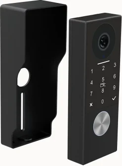 Interphone vidéo connectée 2 fils avec digicode et badges-Automatisme Passion Clearance