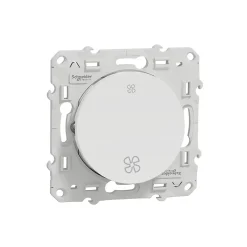 Interrupteur commande VMC 2 boutons à vis Odace blanc^Schneider Electric Discount