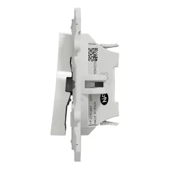 Interrupteur commande VMC 2 boutons à vis Odace blanc^Schneider Electric Discount