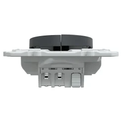 Interrupteur commande volet-roulant 2 boutons Ovalis anthracite-Schneider Electric Best