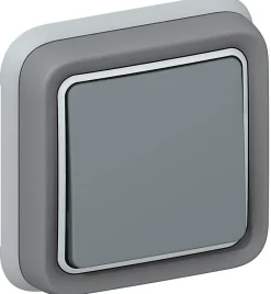 Interrupteur complet Plexo en saillie gris-Legrand Online