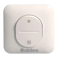 Interrupteur de commande chauffage/climatisation blanc^Aldes Best