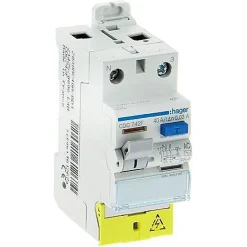 Interrupteur différentiel 40A 30mA type AC 230V^Hager Best