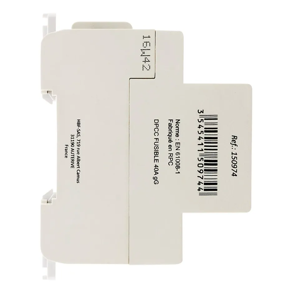 Interrupteur différentiel 40/2 30mA Type A NF --Zenitech Clearance