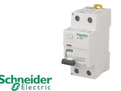 Interrupteur différentiel modulaire bipolaire Schneider Acti9 iID 63A / 300mA type AC-Schneider Electric Best