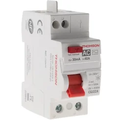 Interrupteur différentiel 40A/30mA type AC-Thomson