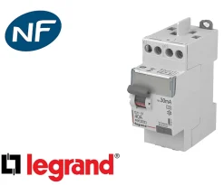 Interrupteur différentiel 2P 40A 30mA Type AC DX à vis-Legrand Hot