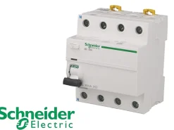 Interrupteur différentiel modulaire tétrapolaire Schneider Acti9 iID 40A / 30mA type AC^Schneider Electric Outlet