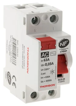 Interrupteur différentiel 63A type AC NF-Thomson