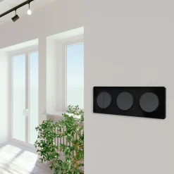 Interrupteur double va-et-vient connexion rapide à vis Odace anthracite^Schneider Electric Hot