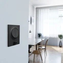 Interrupteur double va-et-vient connexion rapide à vis Odace anthracite^Schneider Electric Hot