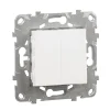 Interrupteur double va-et-vient connexion rapide 10A Unica Déco blanc^Schneider Electric Hot