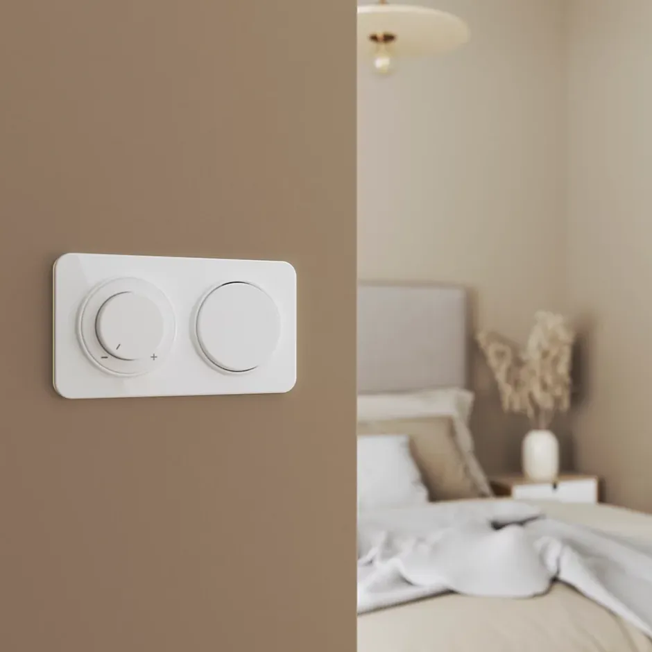 Interrupteur Espen blanc à composer^Jacobsen Discount