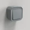 Interrupteur Plexo gris en saillie-Legrand Online