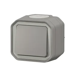 Interrupteur Plexo gris en saillie-Legrand Online