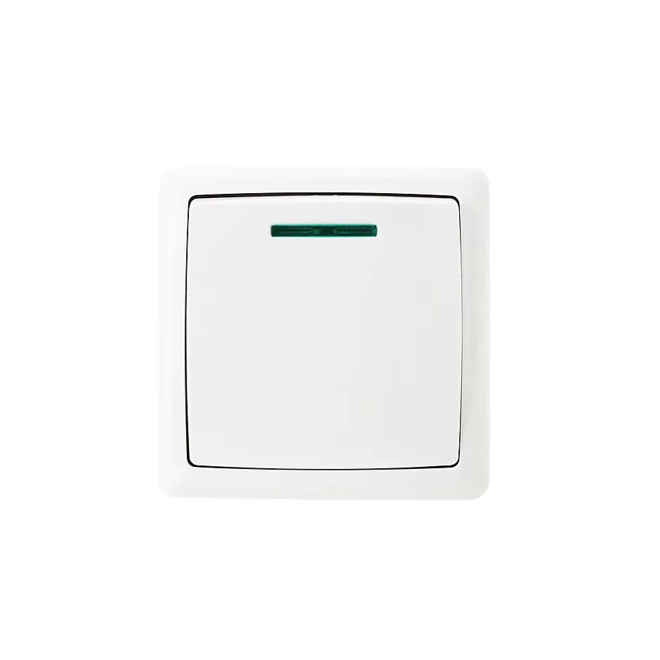 Interrupteur lumineux monobloc en saillie Sigurd blanc complet^Jacobsen Discount