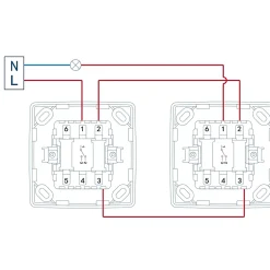 Interrupteur lumineux monobloc en saillie Sigurd blanc complet^Jacobsen Discount