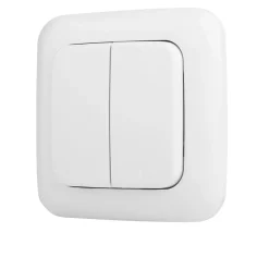 Interrupteur émetteur radio murale double^Smartwares Online