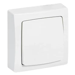 Interrupteur ou va-et-vient ALB2213WH blanc montage en saillie 10A 230 V-Legrand Outlet