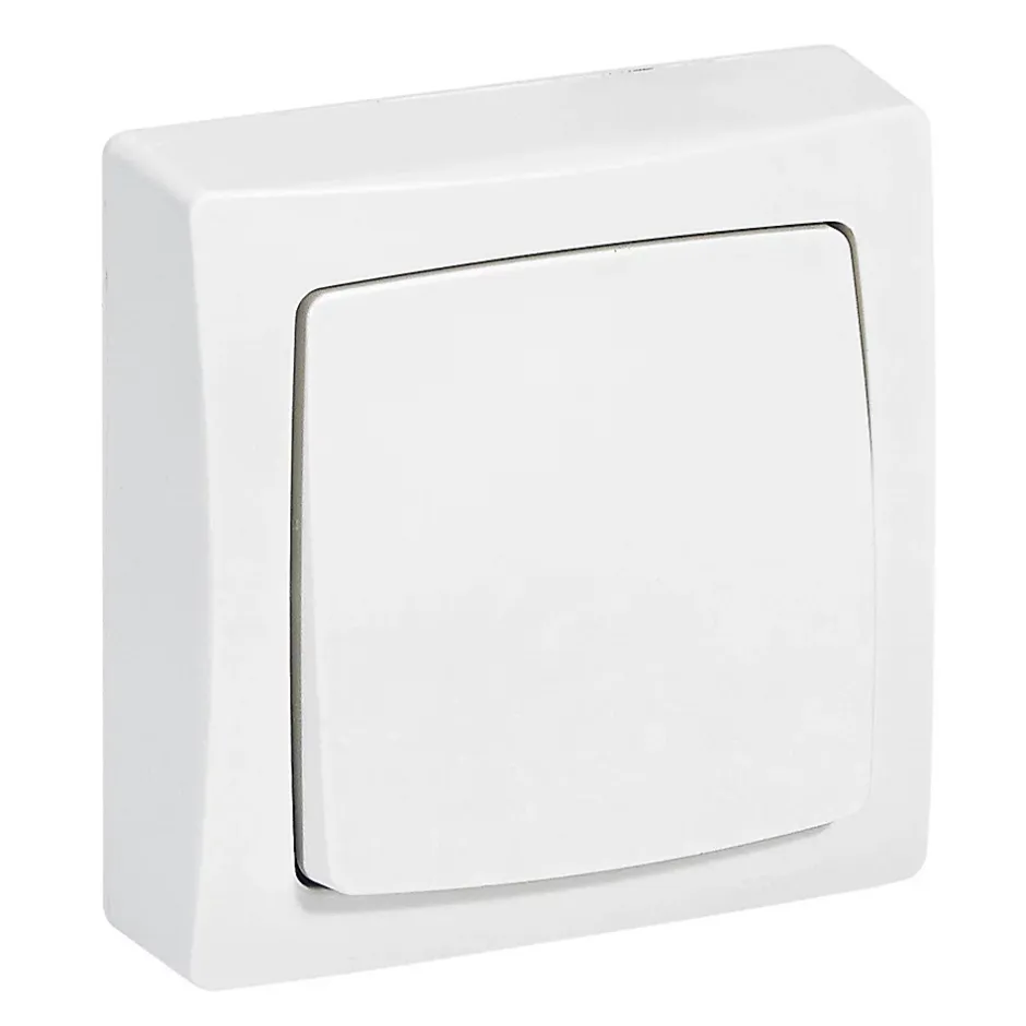 Interrupteur ou va-et-vient ALB2213WH blanc montage en saillie 10A 230 V-Legrand Outlet