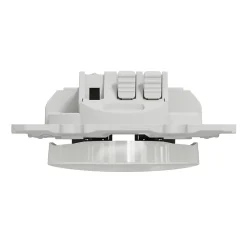 Interrupteur poussoir 10A à vis  Odace blanc-Schneider Electric Hot