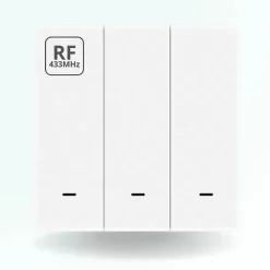 Interrupteur sans fil rf 433 - 3 boutons-Zengo Clearance