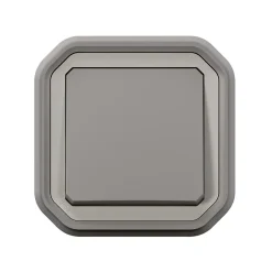 Interrupteur va-et-vient à encastrer Plexo gris 10A - 070030L -^Legrand Online