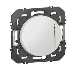 Interrupteur va-et-vient avec voyant témoin Dooxie blanc-Legrand Best