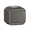 Interrupteur va-et-vient complet saillie Plexo anthracite^Legrand Outlet