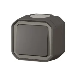 Interrupteur va-et-vient complet saillie Plexo anthracite^Legrand Outlet