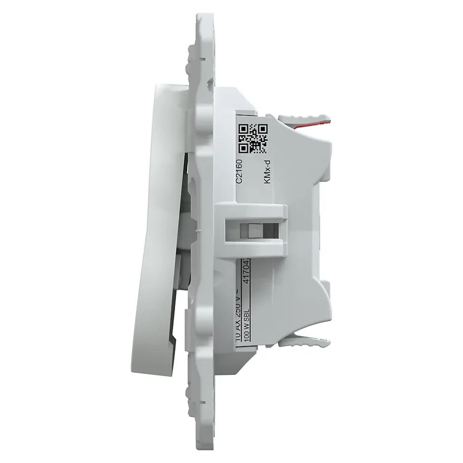 Interrupteur va-et-vient Ovalis blanc^Schneider Electric Online