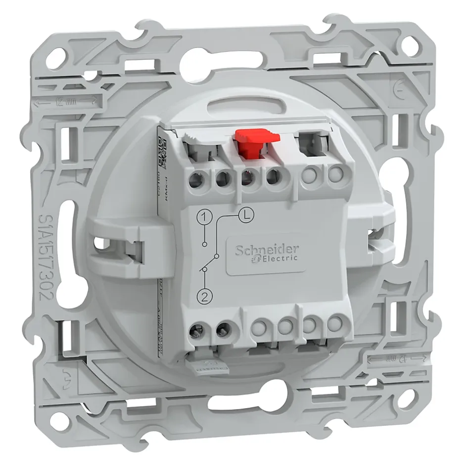 Interrupteur va-et-vient Ovalis blanc^Schneider Electric Online