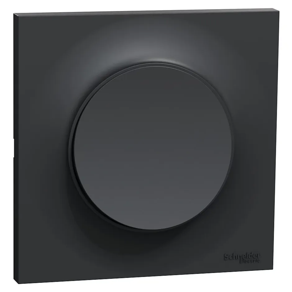 Interrupteur va-et-vient Electric Odace anthracite complet vendu par 5 pièces-Schneider Discount