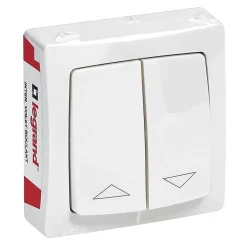 Interrupteur volet roulant ASL blanc-Legrand Online