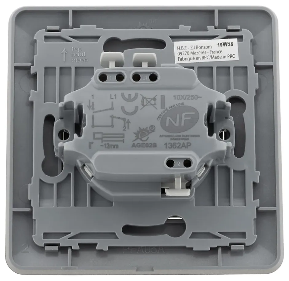 Interrupteur volets roulants Artezo --Zenitech Outlet