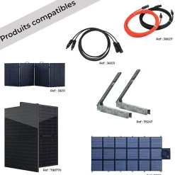 IZYWATT.eco 2048Wh injection réseau + Izywatt.extra + panneau solaire 315W-Orium Sale