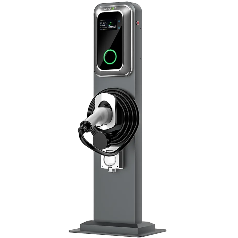 K1 kit de borne de recharge, 22 kW / 32 A, triphasé, avec câble type 2 de 8 m pour véhicules électriques, support inclus^Jatrhg Best