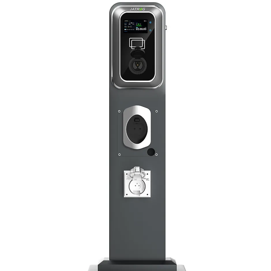 K2 kit de borne de recharge, 7,2kW / 32A, monophasé, avec prise de type 2 équipée de shutter pour EV, support inclus^Jatrhg Clearance