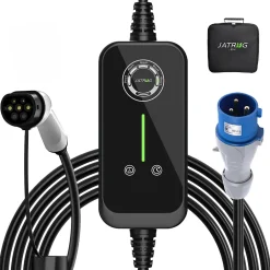 P1 chargeur portable réglable de 7,2kW à 1,5kW / 32A à 8A monophasé, 10m, type 2, pour véhicules électriques^Jatrhg Hot