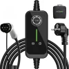 P1 chargeur portable réglable de 3,6kW à 1,5kW / 16A à 8A monophasé, 12m, type 2, pour véhicules électriques^Jatrhg Hot