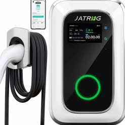 S1 borne de recharge IP66 pour véhicules électriques, 7,2 kW / 32 A, monophasé, avec câble type 2 de 6 m^Jatrhg Outlet