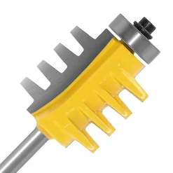 Jeu de 3 mèches de burin en carbure à tige de 6mm, coupe-langue et rainure à 3 cannelures, outils de menuiserie en forme de T pour^Deko Hot