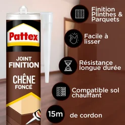 Joint de finition chêne foncé 280ml^Pattex Sale