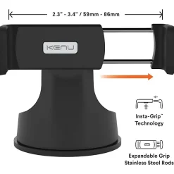 support de téléphone pour voiture Airbase Ultra noir-Kenu Best