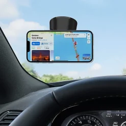 support de téléphone pour voiture Airbase Magnetic noir-Kenu Outlet